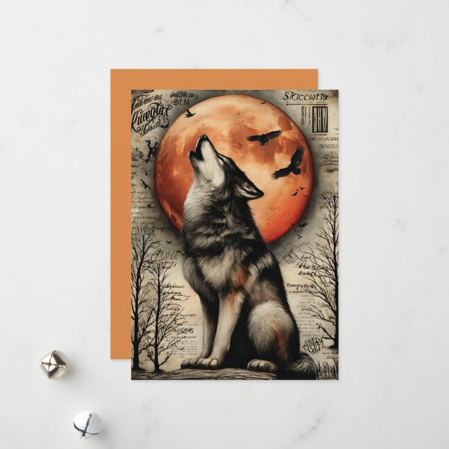 Cartão De Festividades Fright & Delight Halloween (Frente/Verso In Situ)