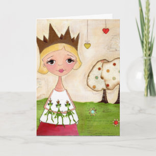 Cartão De Festividades Frog Collector - Greeting Card