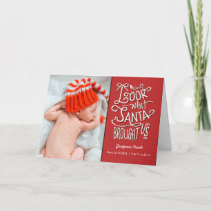 Cartão De Festividades From Santa Baby Holiday Cards