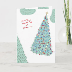 Cartão De Festividades From Your Secret Pal At Christmas