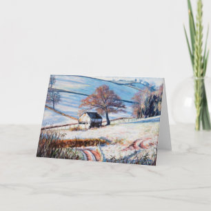 Cartão De Festividades Frost do inverno 2009