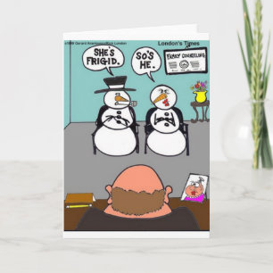 Cartão De Festividades Frost O Boneco de Neve & Camisetas e Canecas Diver