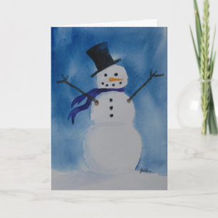 Cartão De Festividades "Frosty"