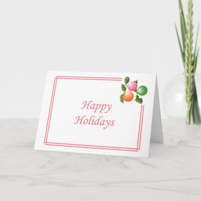 Cartão De Festividades Fundo humano (Frente)