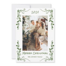 Funky Hand Drawn Foto De Natal