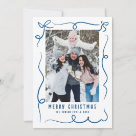 Cartão De Festividades Funky Hand Drawn Foto De Natal