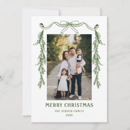 Cartão De Festividades Funky Hand Drawn Whimsical Retro Natal 2 Foto