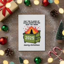 Cartão De Festividades Funny 2026 Christmas Humor Greeting Holiday Card