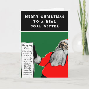 Cartão De Festividades funny cash gift holiday card