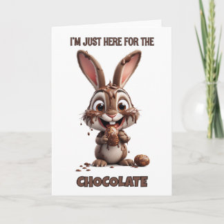 Cartão De Festividades Funny Easter Bunny – Cute & Playful Easter Design