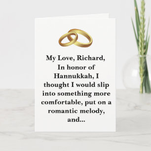 Cartão De Festividades Funny Hannukkah Hanukka Channukah Chanuka Card