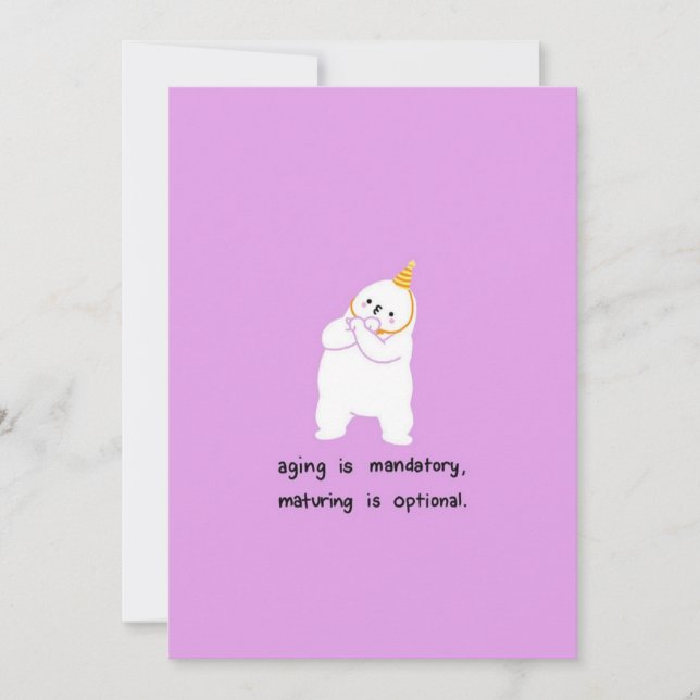Cartão De Festividades funny holiday card humorous holiday card holiday  (Frente)