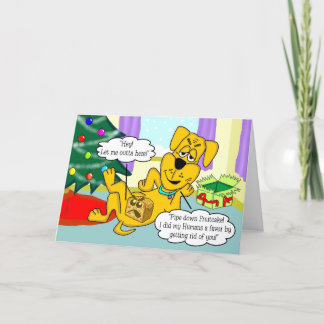 Cartão De Festividades Funny Holiday: Fruitcake Card