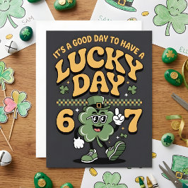 Cartão De Festividades Funny St Patrick’s Day 67 Card