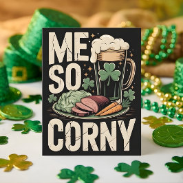 Cartão De Festividades Funny St Patrick’s Day Beer Card
