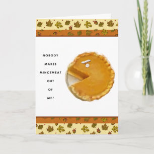 Cartão De Festividades funny Thanksgiving cards