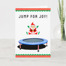 Funny Trampoline Christma