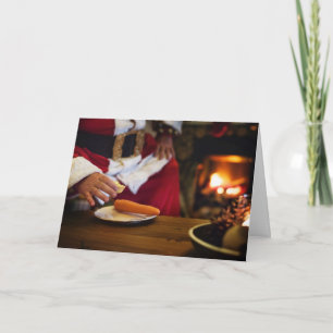 Cartão De Festividades Funny Vegan Christmas Greeting Card