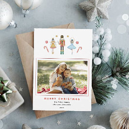 Cartão De Festividades Fúria de água doce - Foto de Natal