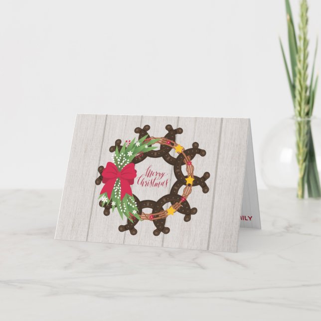 Cartão De Festividades Fúria de Natal (Frente)