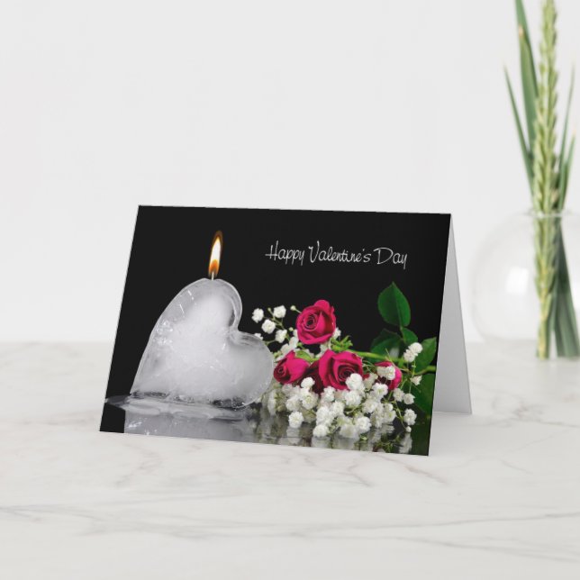 Cartão De Festividades Fusão do Coração do namorados (Frente)