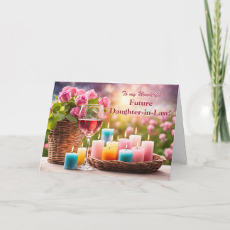 Cartão De Festividades Future Daughter in Law to Be Happy Mothers Day 