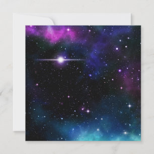Cartão De Festividades Galáxia