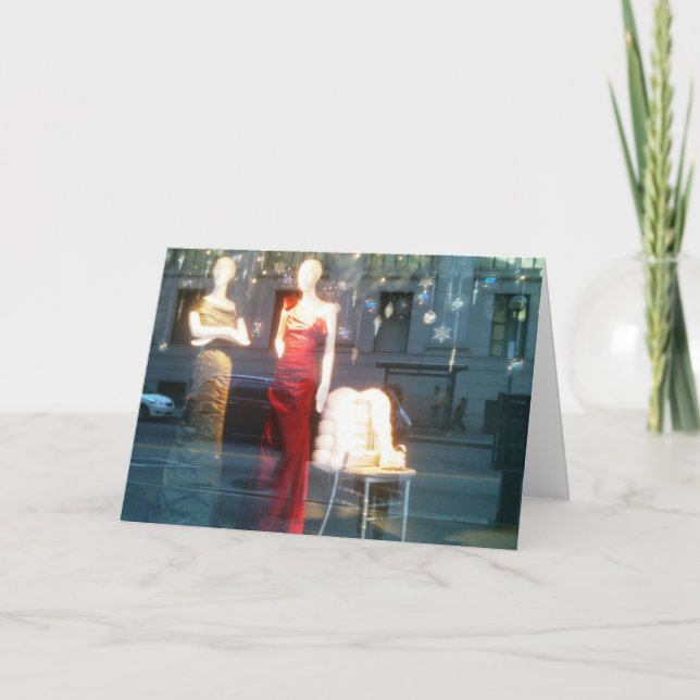 CARTÃO DE FESTIVIDADES GALS DO PARTIDO DE NATAL MANNEQUIN (Frente)