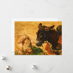 Cartão De Festividades Gananciosos e preguiçosos, moderados e industrioso