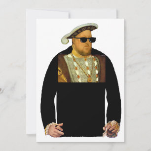 Cartão De Festividades Gangsta Henry VIII