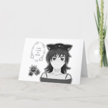 Garota em quarentena. Estilo de manga