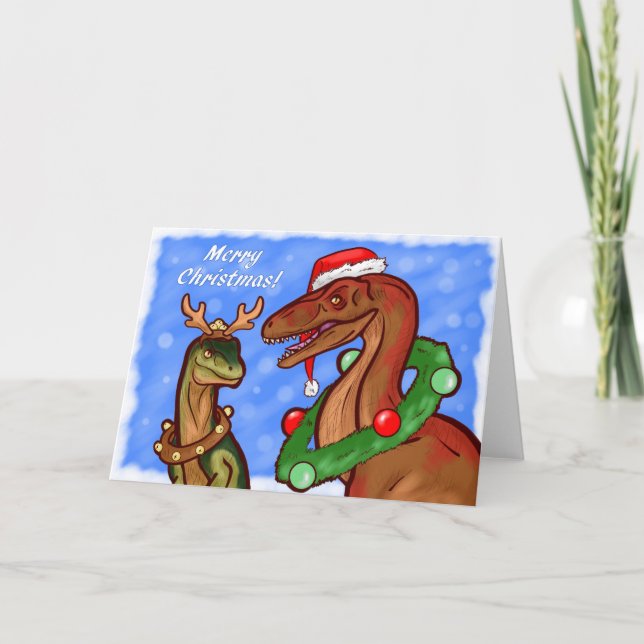 Cartão De Festividades Garras do papai noel (Frente)