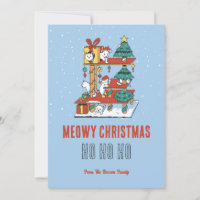 Gatinho de Gato Bonito Neve Inverno Inverno Feliz