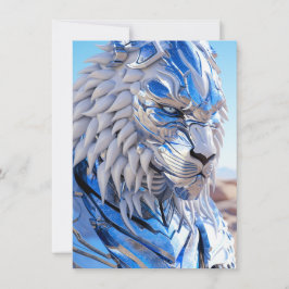 Cartão De Festividades Gatinho de gelo