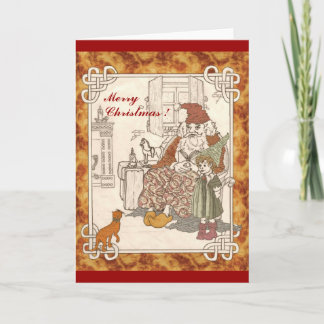 Cartão De Festividades Gatinho II de Kris Kringle