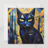 Gato de Cubismo AI