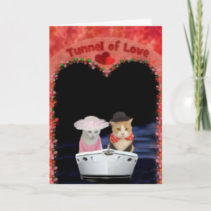 Cartão De Festividades Gatos Engraçados Personalizáveis