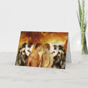 Cartão De Festividades gay christmas cards