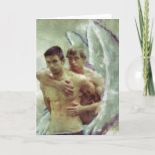 Cartão De Festividades gay christmas cards