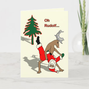 Cartão De Festividades gay x-mas