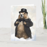 Gentteman Groundhog Funny