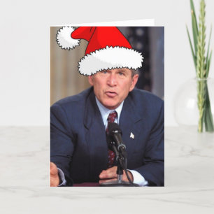 Cartão De Festividades George W. Bush Christmas Humor
