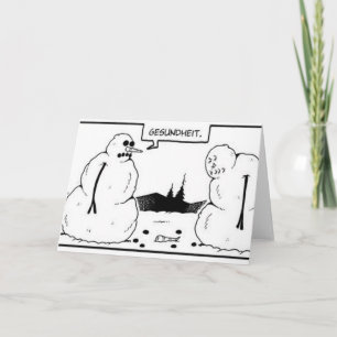 Cartão De Festividades Gesundheit