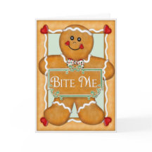 Gingercake Man "Bite Me"