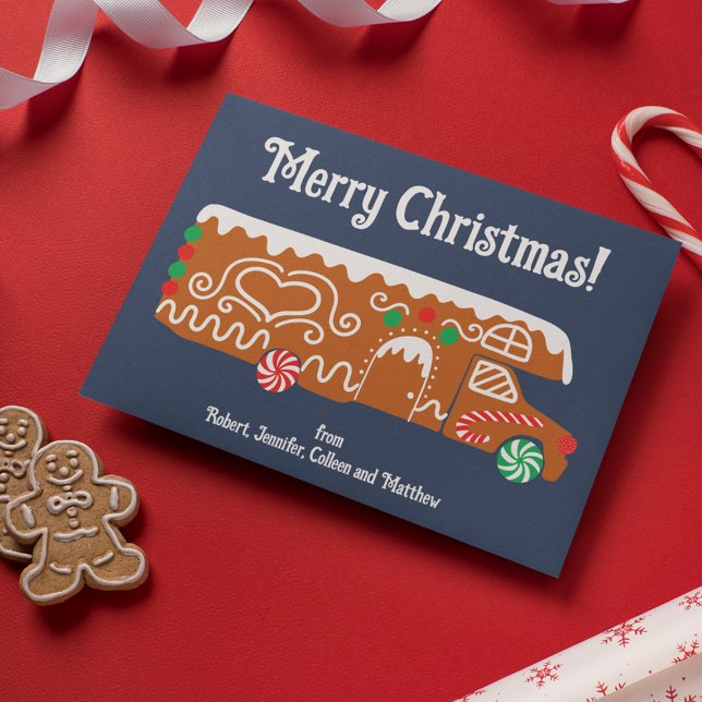 Cartão De Festividades Gingerpão RV Classe C Campanha (Criador carregado)