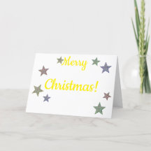 Glittery Stars Natal