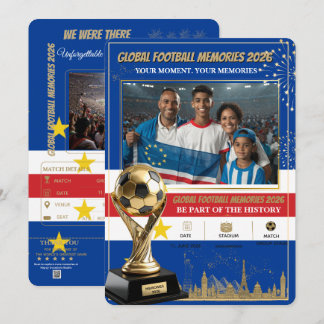 Cartão De Festividades Global Football Memories 2026 Cards