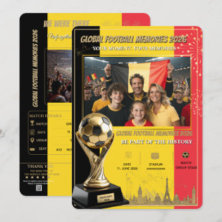 Cartão De Festividades Global Football Memories 2026 Cards
