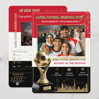 Cartão De Festividades Global Football Memories 2026 Cards