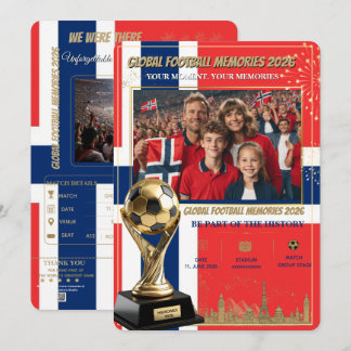 Cartão De Festividades Global Football Memories 2026 Cards